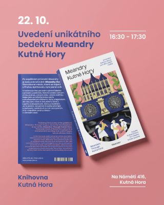 🙌 UŽ JE TADY!!! 🤗 Z tiskárny přímo na křest! 📚 Meandry Kutné Hory navazují na oblíbený průvodce pro rodiče a jejich děti...