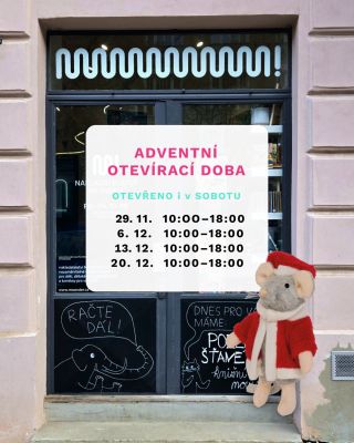 🔔 Během adventu máme v knihkupectví OTEVŘENO i v SOBOTU! 🤗🎄 Protože nic nenahradí, když můžete vzít knihu přímo do ruky,...