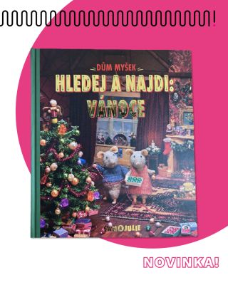 Fanoušci Domu myšek, POZOR! ✨ Do našeho knihkupectví právě doručili zimní NOVINKU, na kterou jste čekali: HLEDEJ A NAJDI:...